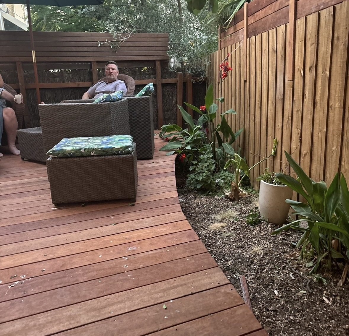 New Colorbond fence and gate after, Melbourne south-east